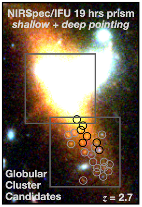 Globular Clusters at z~2.5