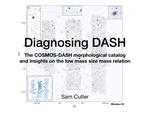 Diagnosing DASH: A Morphological Catalog for the COSMOS-DASH Survey